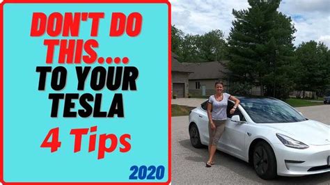 What Not To Do To Your Tesla Model 3: 4 Top Tips .